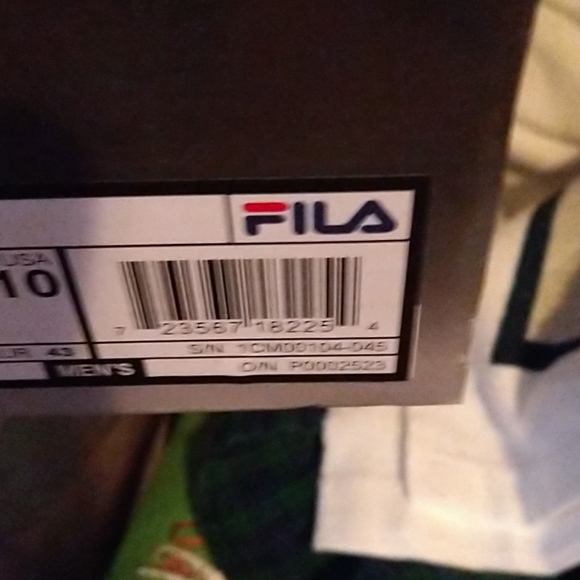 Fila men's shoes size 10 - Picture 2 of 4